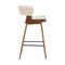 Armen Living Jagger Modern 26" Wood and Faux Leather Counter Height Barstool LCJGBAWACR26 - alternate 4